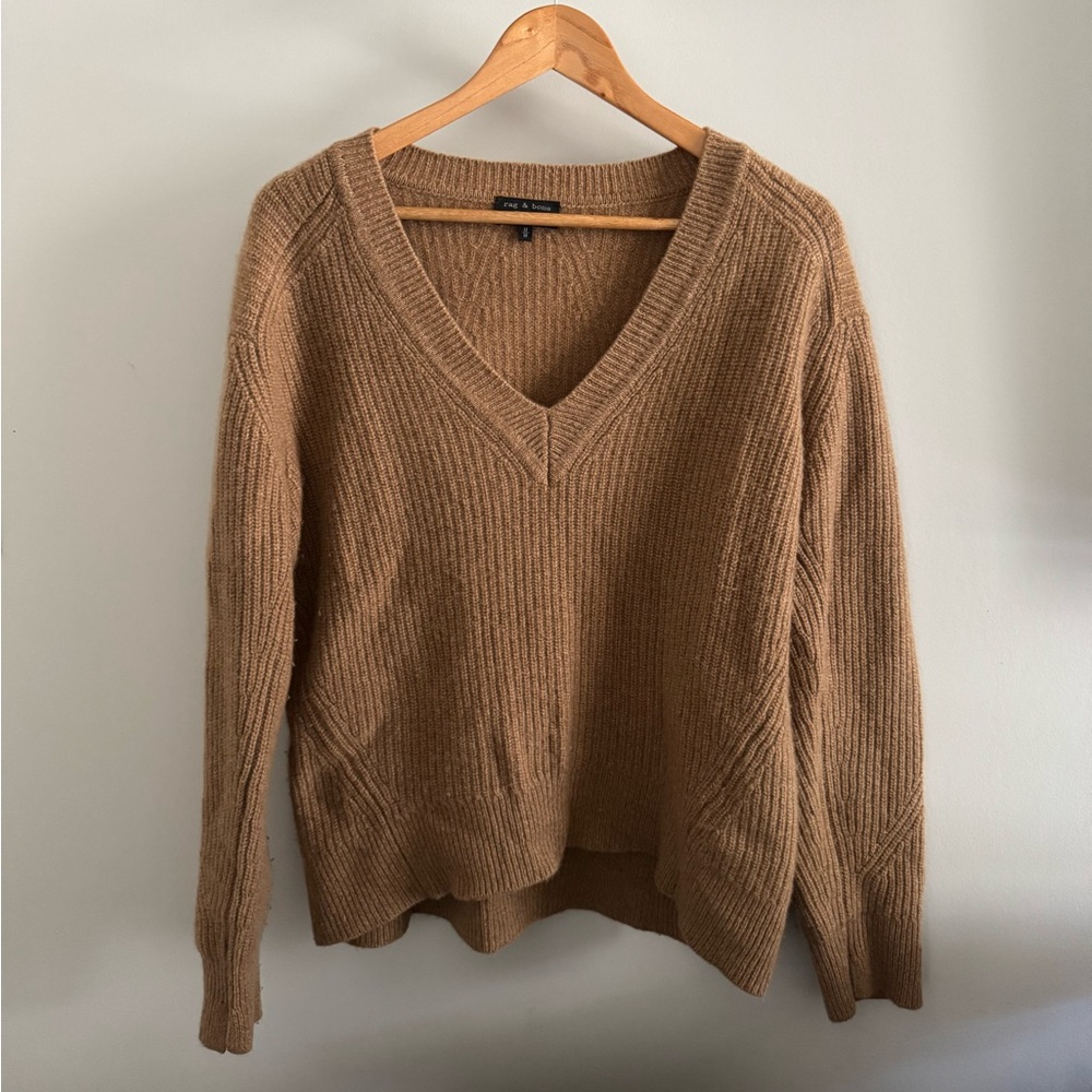 RAG & BONE
PIERCE CASHMERE VNECK SWEATER - Picture 6 of 11